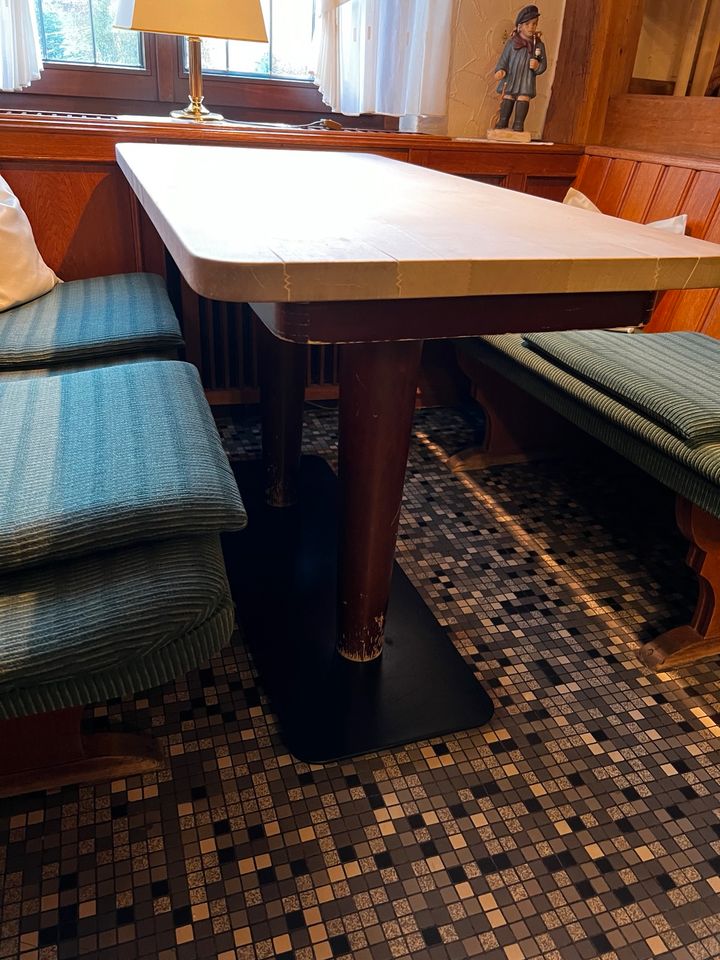 nur noch 3 schöne Gaststätten Tische mit Ahorn Platte in Rosendahl