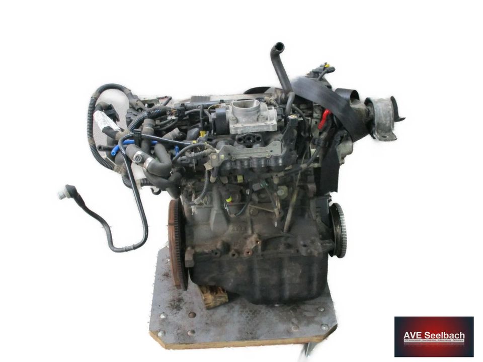 Fiat Panda 169 Motor Bj 2003 1,2l 44kW 188A4000 97857km in Waldbrunn