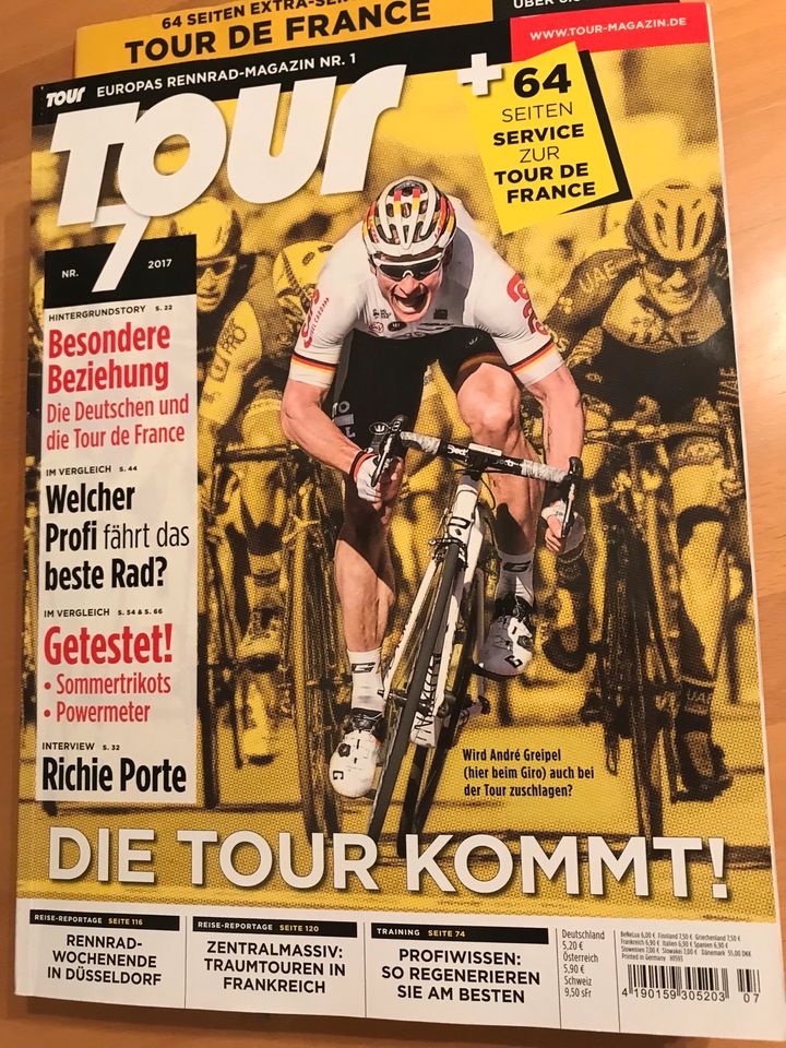 Tour - Das Rennrad-Magazin Jhg. 2017 immer noch lesenswert in Frankfurt am Main