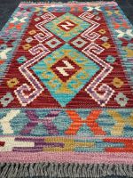 Kelim 90x60 Afghanische Handarbeit Orientteppich Handmade ruf Berlin - Wilmersdorf Vorschau