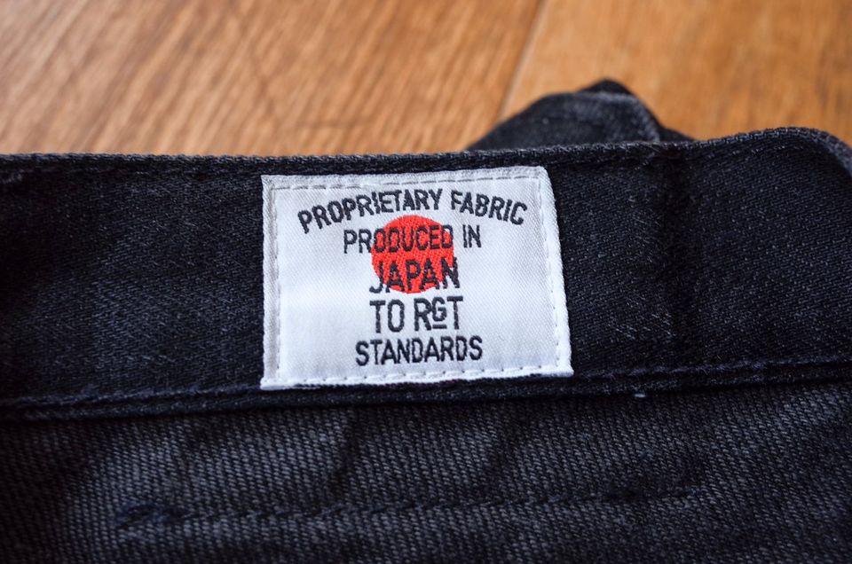 Rogue Territory SK 30 Black Denim Selvedge Jeans in Windsbach