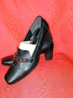 Gabor Damenschuhe Schwarze Lederpumps Loafer-Optik Nordrhein-Westfalen - Geilenkirchen Vorschau