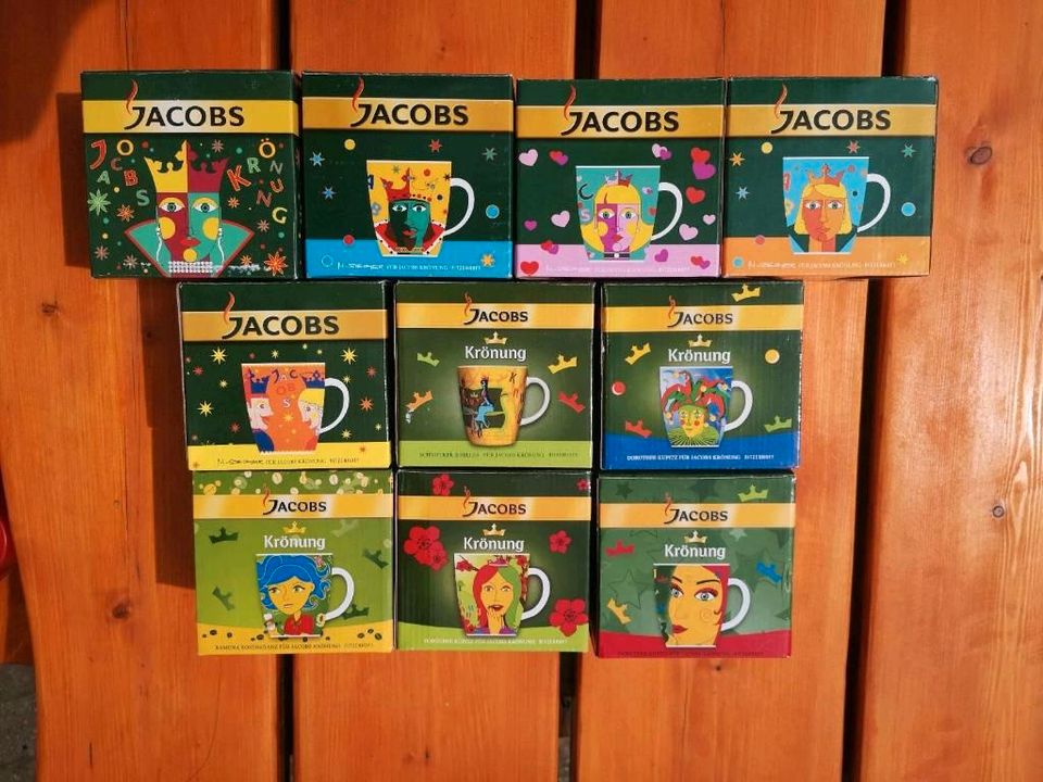 Jacob's Tasse Ritzenhoff edition 1-10 und 12-14 in Schonach