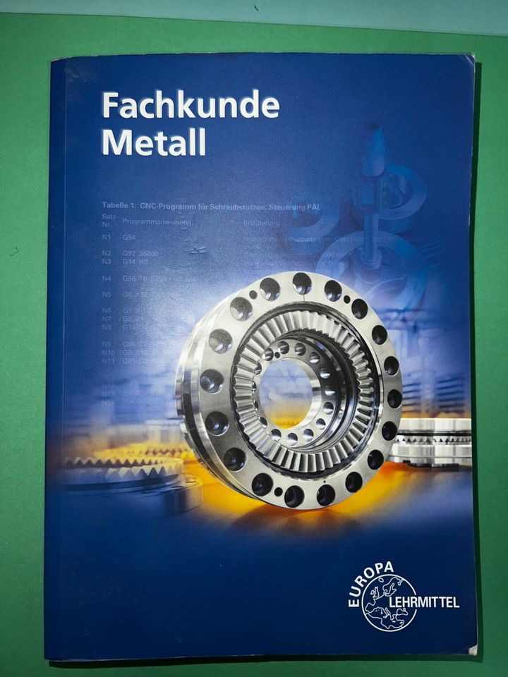 Fachkundebuch Metall - Industriemechaniker Ausbildung in Duisburg