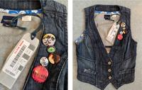 Miss Sixty Weste Top Jeans destroyed Look Gr. S Marine blau Berlin - Mitte Vorschau