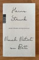 Nach Notat zu Bett - Heinz Strunk Bayern - Erding Vorschau