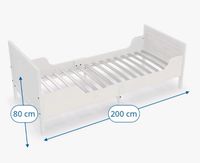 SUNDVIK Bett Gestell zum mitwachsen Holz Berlin - Hohenschönhausen Vorschau