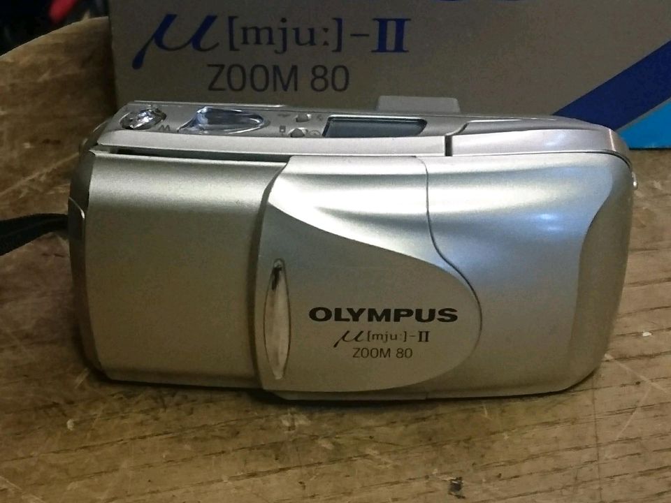 OLYMPUS MJU-II Zoom 80, Analog-Kamera, Blitz geht NICHT!! in Berlin