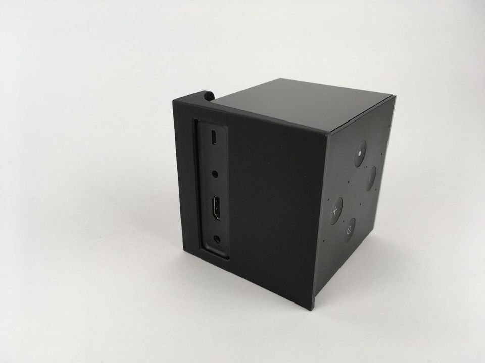 Wandhalter für Amazon Fire TV Cube schwarz (3076) in Geist