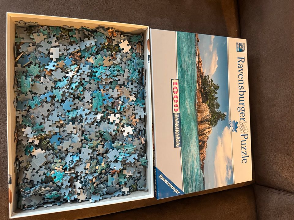 Ravensburger Puzzle 1000 Teile Insel Softclick in Otzberg