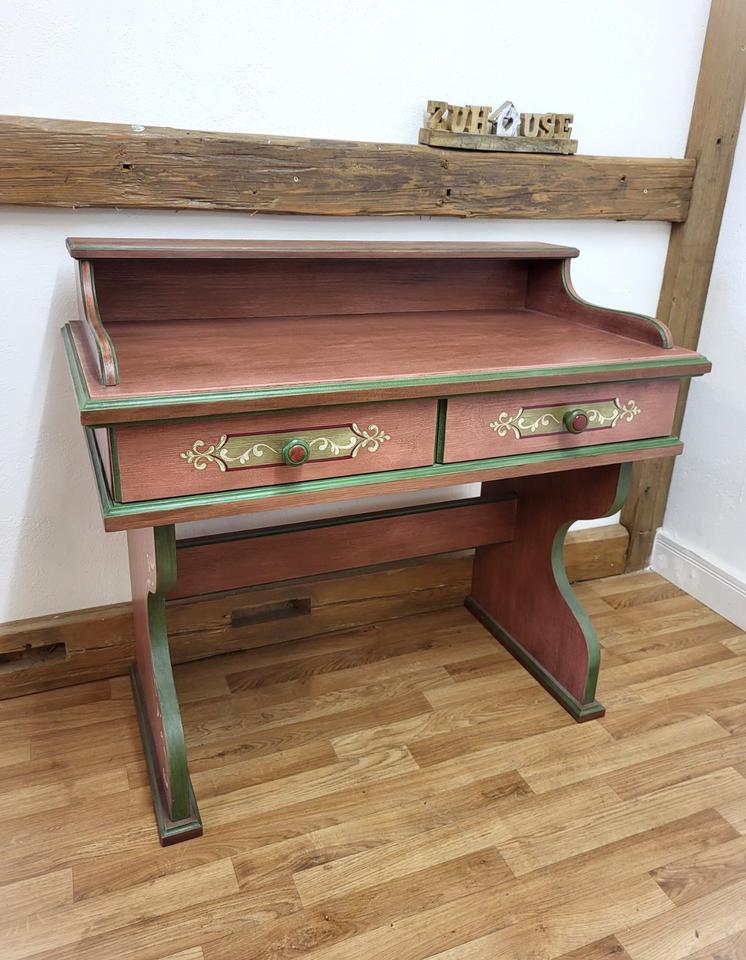 Voglauer Anno 1800 rosa altrosa Schreibtisch Büro Tisch 529€* in Fulda
