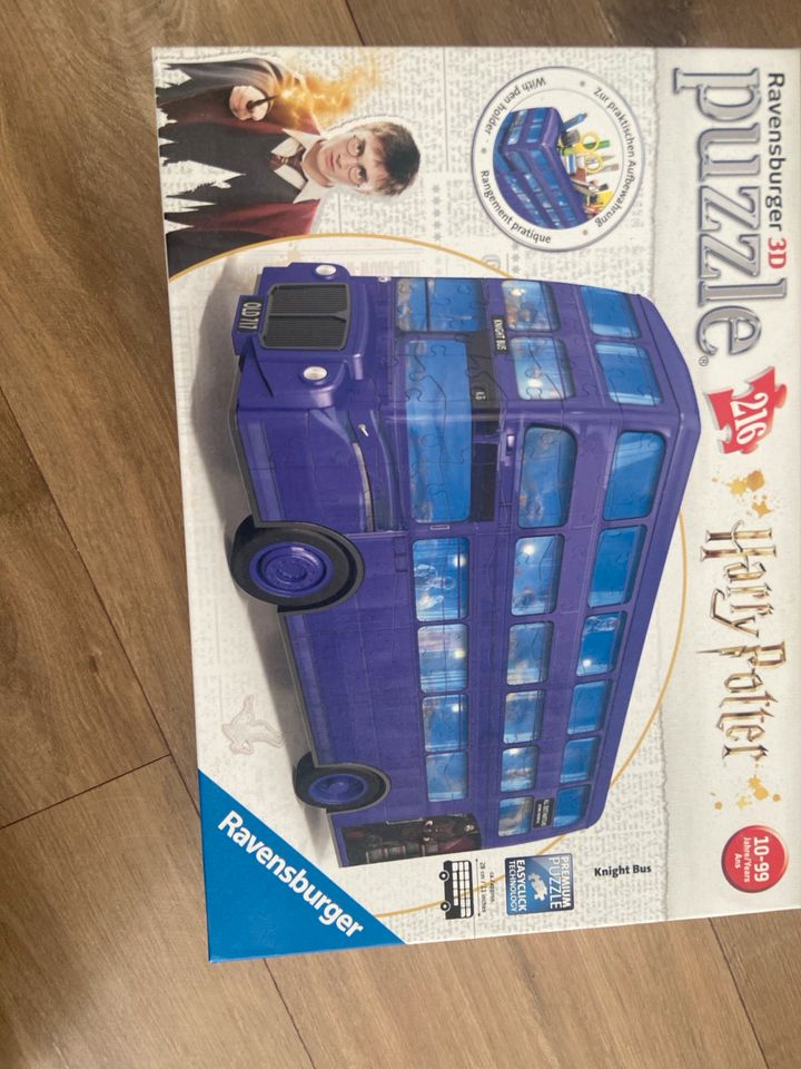 Puzzle 3D Ravensburger Harry Potter Knight Bus in Düsseldorf
