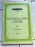 Unterrichtslieder Edition Peters Nr 4458 c Band 1 Alt oder Bass Nordrhein-Westfalen - Bergkamen Vorschau