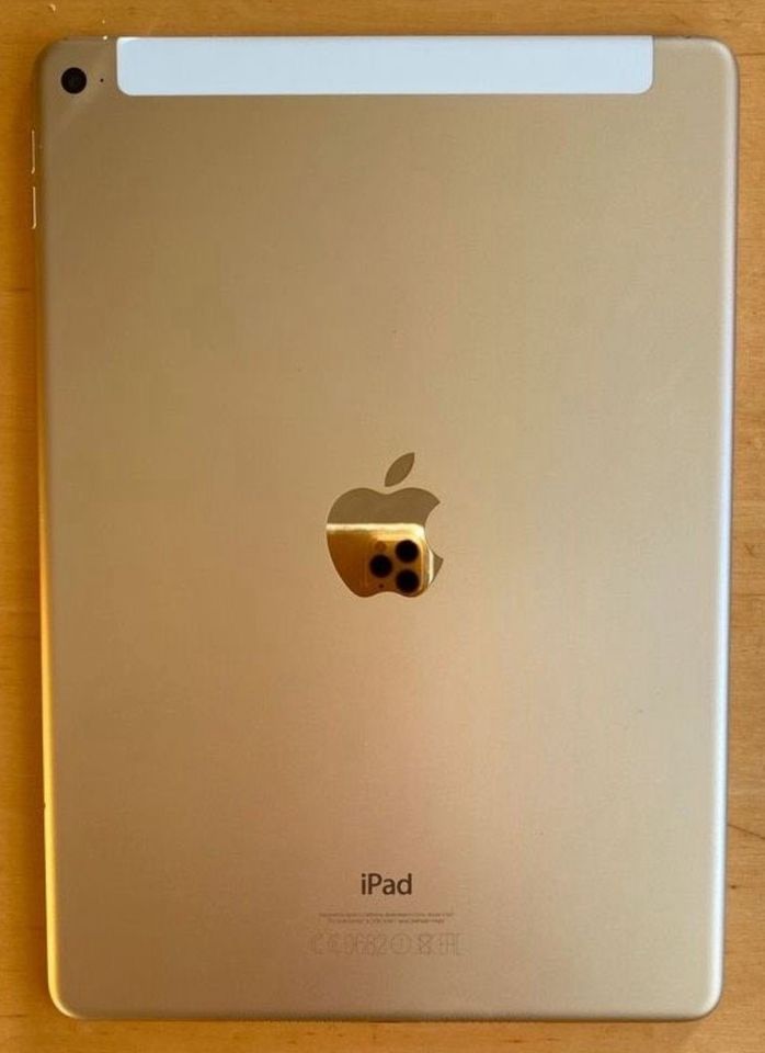 iPad Air 2 Wi-Fi + Cellular 32GB Gold, sehr guter Zustand in Kitzingen