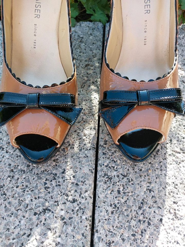 Peter Kaiser Pumps 39,5 Paola Caramel/Braun in Wadersloh