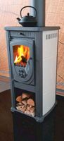 Kamin EEK+ Okta Creme mit Kochplatte 3,9 kw Thüringen - Rastenberg Vorschau