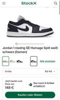NIKE AIR JORDAN 1 HOMMAGE BLACK WHITE EU 42 NEU OVP Köln - Rath-Heumar Vorschau