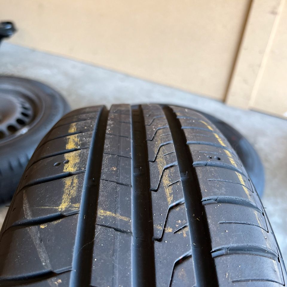 Opel Sommerräder Hankook 185 65 R15 Stahlfelgen Sommer Reifen in Mettmann