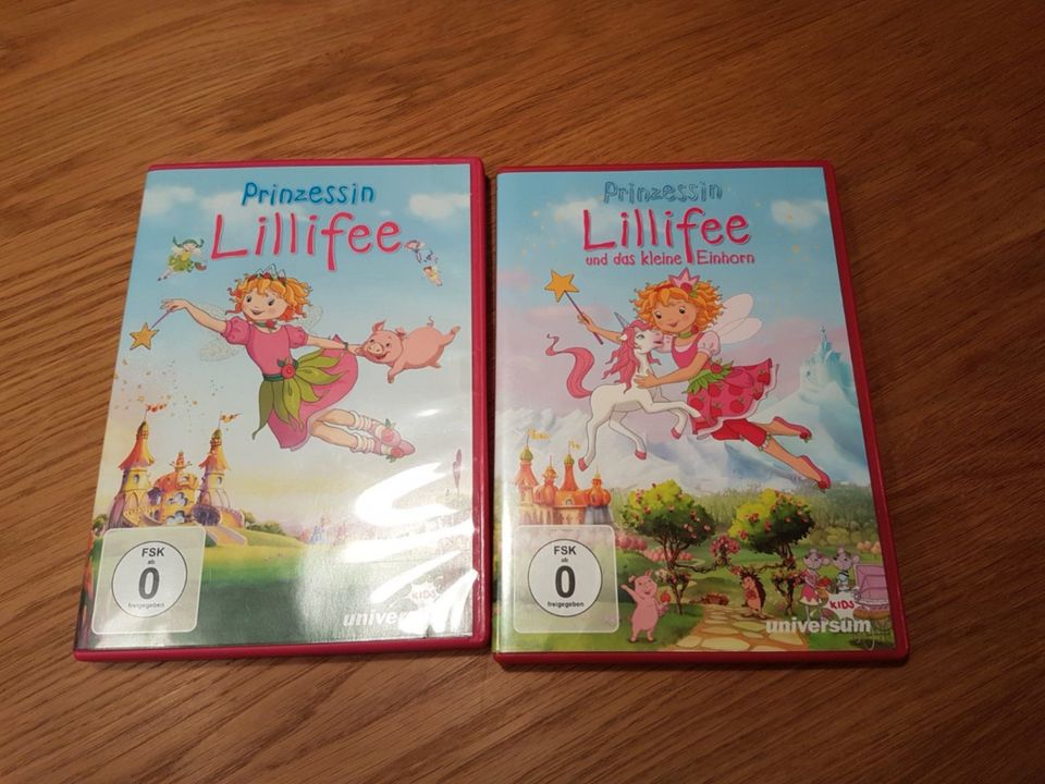 2x Prinzessin Lillifee-DVDs in Dörentrup