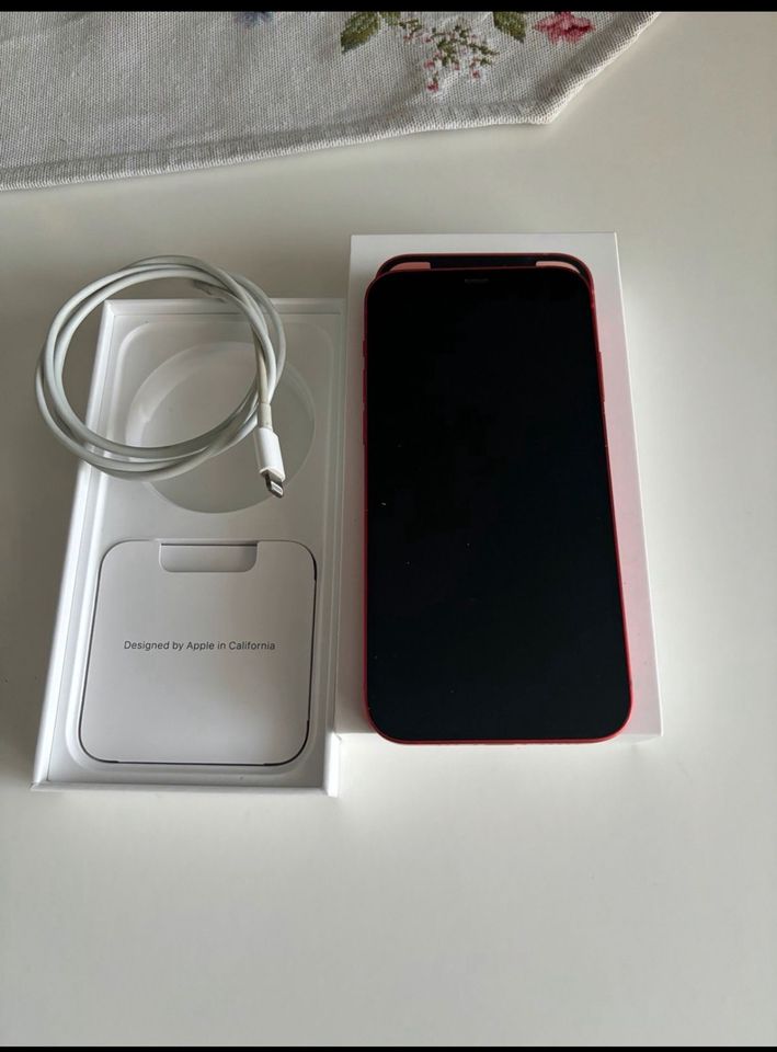 iPhone 12 128GB Red Edition in Schneverdingen