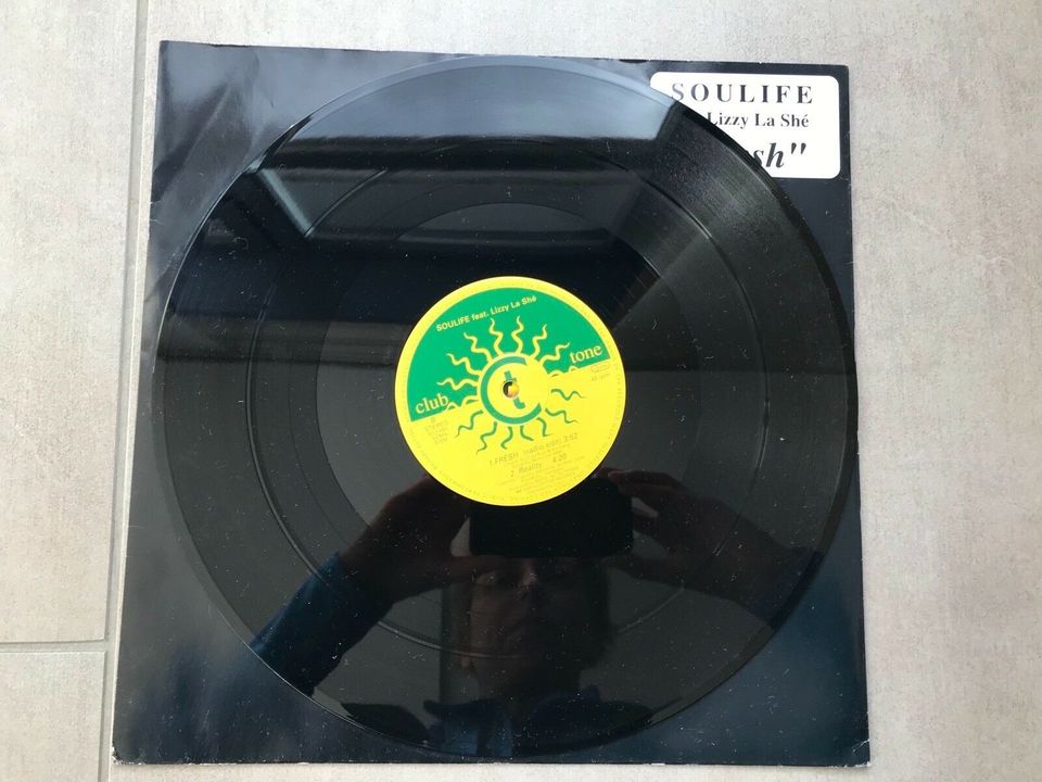 Single Vinyl Schallplatte - Fresh v. Soulife feat. Lizzy La She in Partenstein