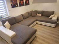 Couch U-Form Wohnlandschaft mit Schlaffunktion Hessen - Bad Hersfeld Vorschau