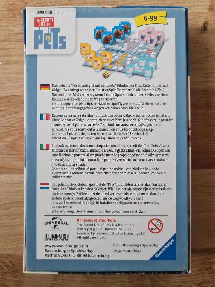 Brettspiel Mensch ärgere Dich nicht Pets in Montabaur