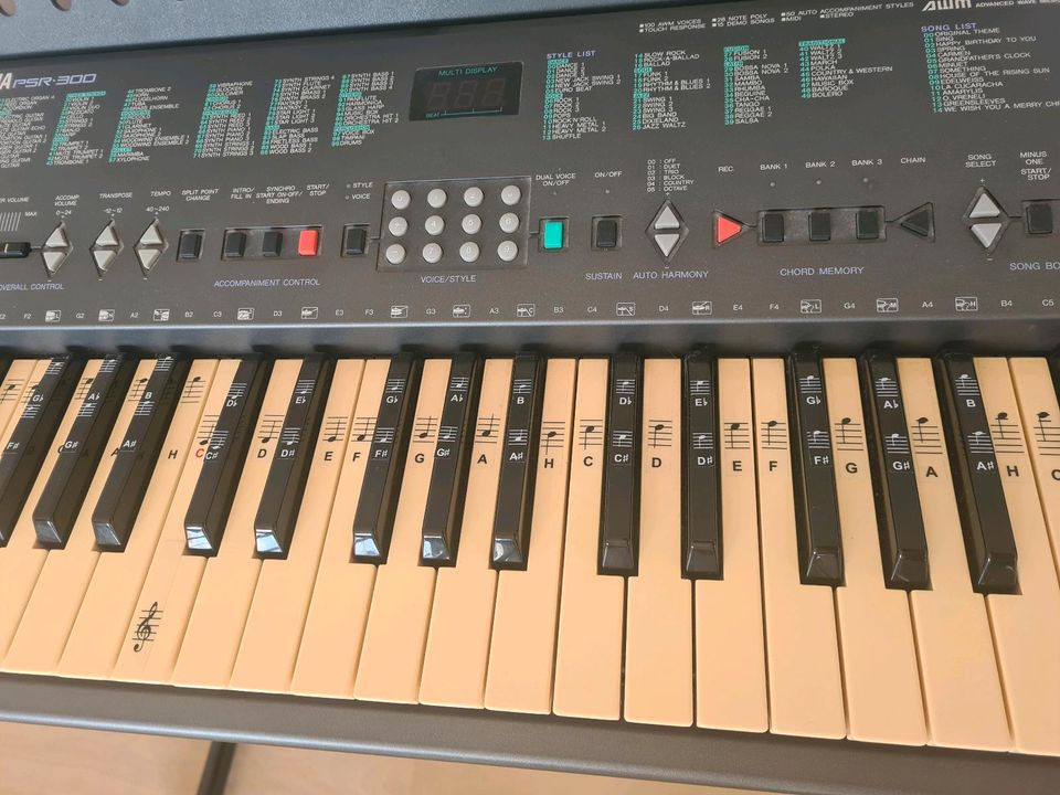 Yamaha Keyboard PSR 300 inkl. Ständer in Düsseldorf