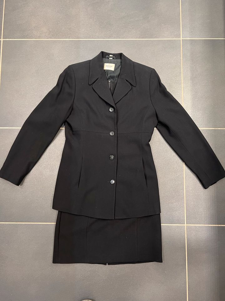 MEXX Damen Etuikleid mit Blazer schwarz 38 M in Walheim