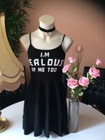 Schwarzes Kleid Sommerkleid Skaterkleid Schrift H&M 34 Bayern - Berchtesgaden Vorschau