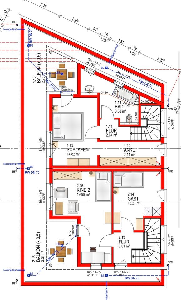 Zwei Doppelhaushälften mit jeweils 170m² zu vermieten in Bünde