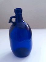 Vase / Kanne blau, Glas, Höhe ca. 25,5 cm Nordrhein-Westfalen - Ense Vorschau