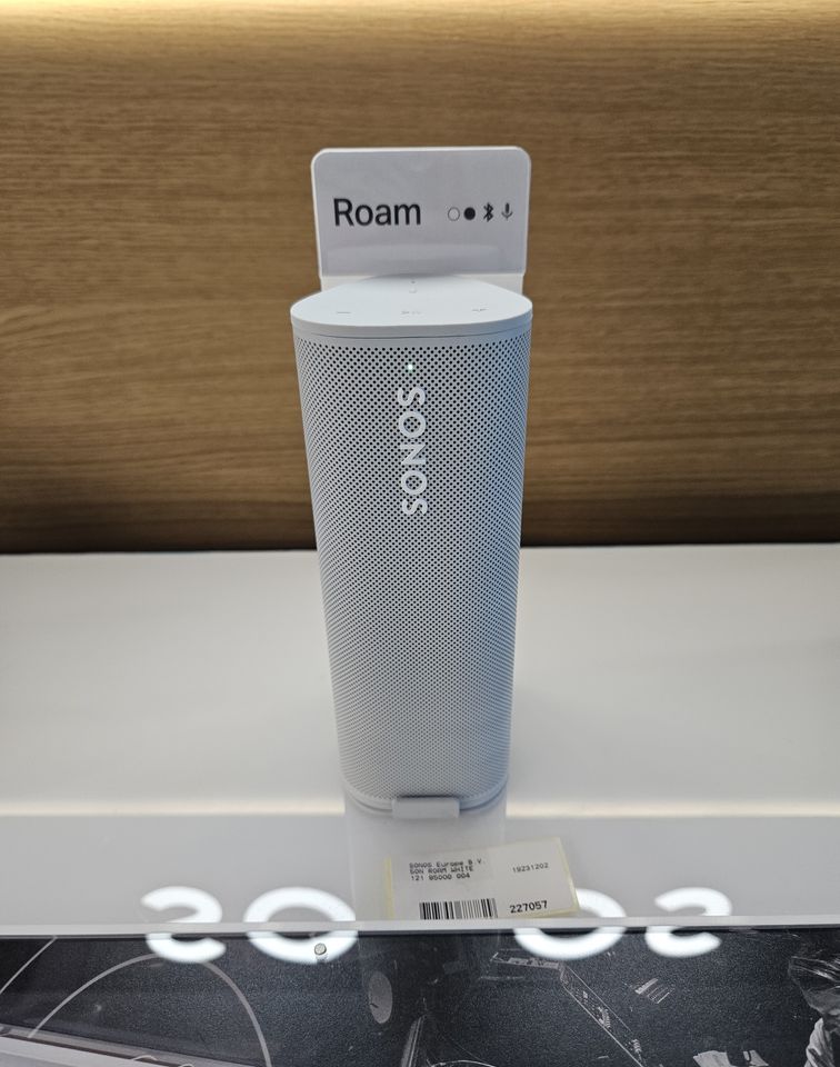 Sonos Roam weiß WLAN Lautsprecher Bluetooth, AirPlay, Sprachsteue in Papenburg