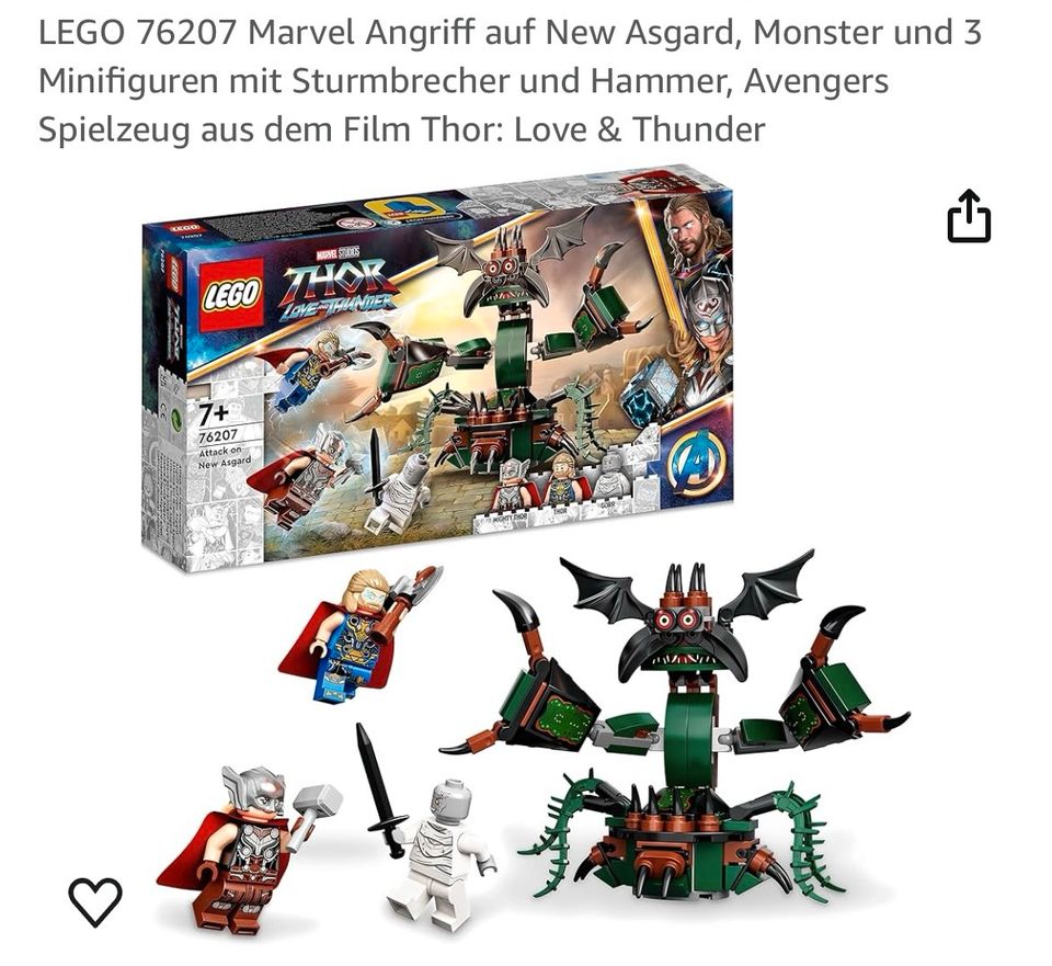 Lego Marvel 76207, neu und OVP in Lübeck