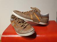 Geox 43 Herren Leder Schnür Halb Schuh braun-beige-orange Sneaker Nordrhein-Westfalen - Alpen Vorschau
