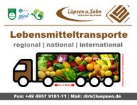 Spedition | Logistik | Lebensmitteltransporte Niedersachsen - Filsum Vorschau