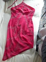asymetrisches Glitzerkleid "Apart", Gr. 42, himbeerfarben, Neu Baden-Württemberg - Eberhardzell Vorschau