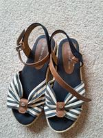 Tom Tailor Sandale Schuhe Maritim Sommer Gr. 38 Bayern - Nabburg Vorschau