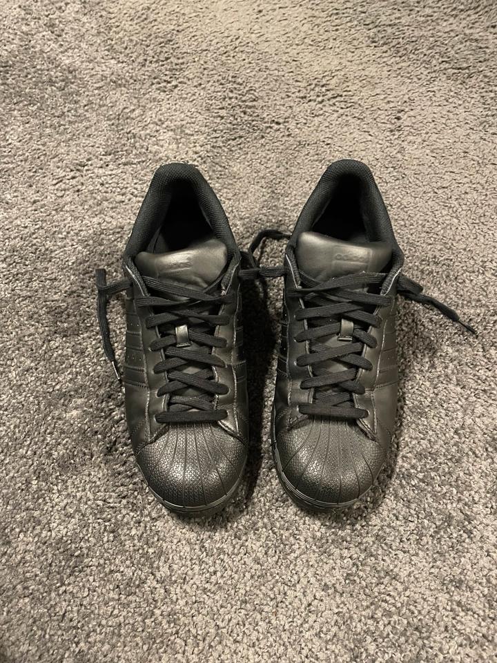 Adidas Originals Superstar Herren Sneaker Gr. 45 1/3 Black in Rehburg