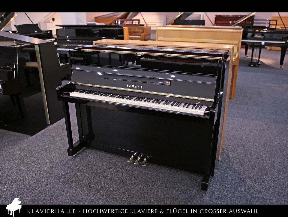 Hochwertiges Yamaha Klavier, V-114, schwarz poliert ★ Bj.2001 in Altenberge