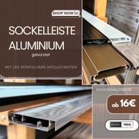 Bodenleiste/ Clip-Sockelleiste ; Aluminium matt Hörstel - Riesenbeck Vorschau