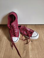 Chucks Converse weinrot Gr. 37,5 Bayern - Kulmain Vorschau