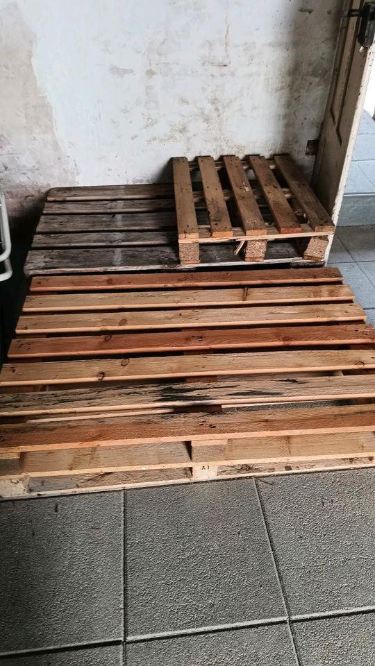Holzpaletten zu verschenken, 5 Stück in Neuenstadt