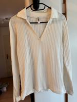 Damen langarm Shirt top weiß Creme M 38 takko Fashion Bayern - Gunzenhausen Vorschau