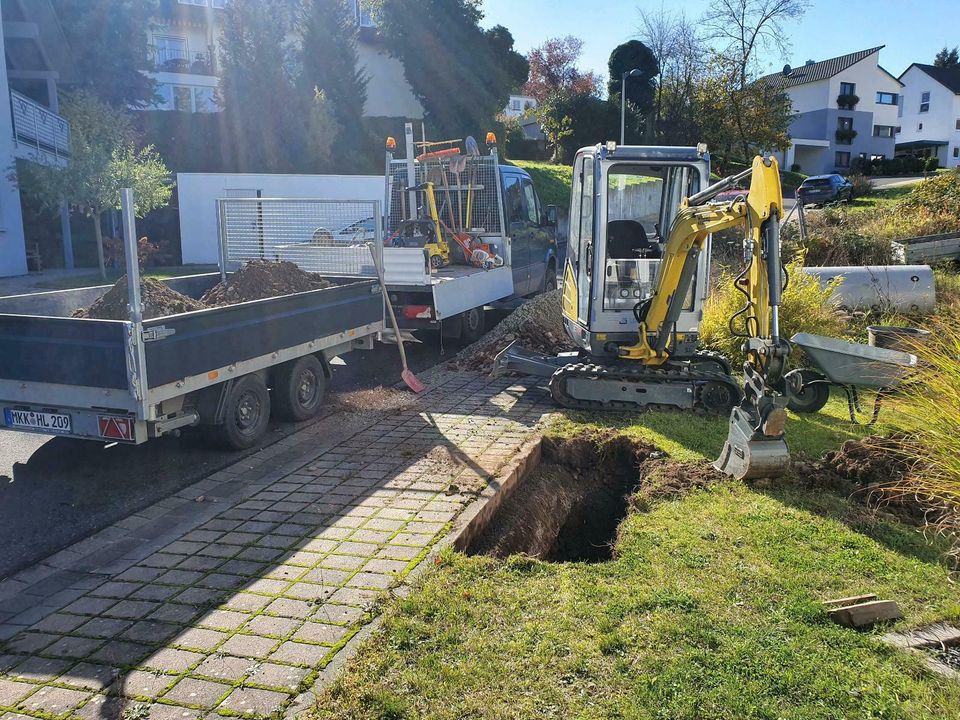 Erdarbeiten Baggerarbeiten in Sinntal