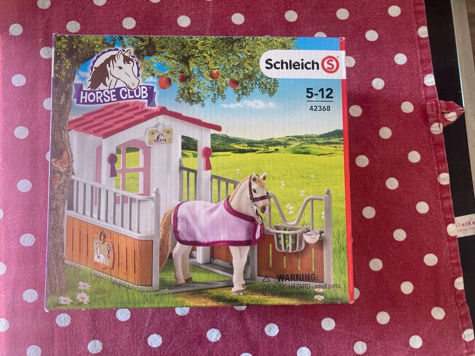 Schleich 42368 Box mit Pferd und Zubehör -neu in Horst (Holstein)
