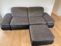 Couch grau mit Hocker zu verschenken Baden-Württemberg - Ulm Vorschau