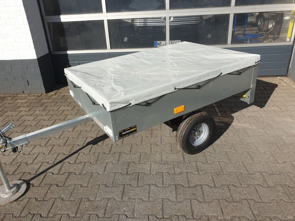 ATV Trailer leichter PKW Anhänger DUUO City 145x98x30cm 400kg in Grevenbroich