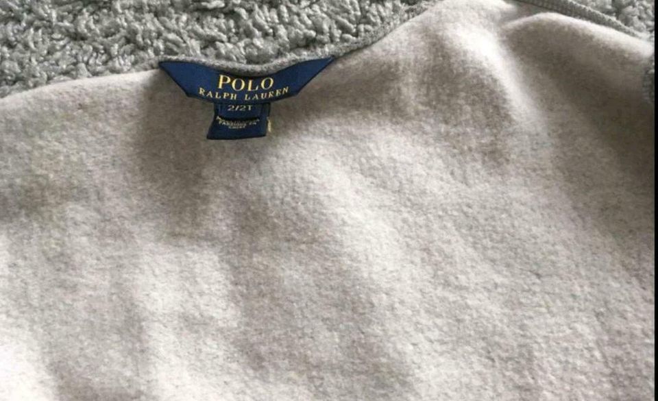 Ralph Lauren warm gefüttertes Sweatshirt mit Logoprint in Gr. 86 in Mainz