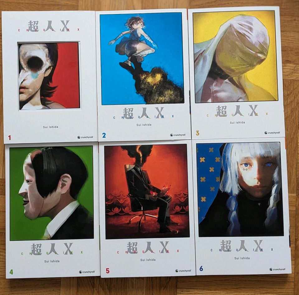 Choujin X 1-6 Limited Edition Extras Neu Sui Ishida Crunchyroll in Marl